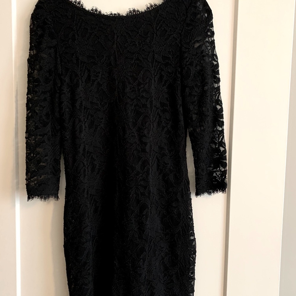 Jump Apparel by Wendye Chaitin Black Lace Dress